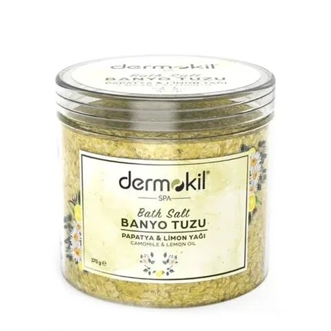 Соль для ванн с ромашкой и лимонным маслом 370 г от Dermokil