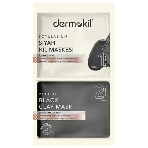 Dermokil Kaviar Schwarze Tonmaske 15ml