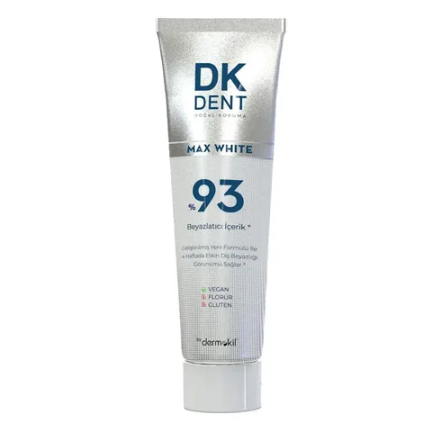 Дентальная паста Dermokil Dk Dent 93% максимальная белизна 75 мл