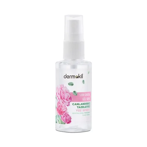 Dermokil Natural Rose Water Revitalizing Refreshing Face Spray 50 ml
