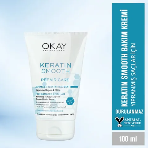 Okay Professionnel Keratin Smooth Repair Care Cream 100 ml