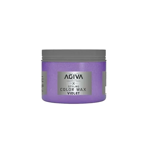 Agiva شمع أجيفا الملون لتصفيف الشعر باللون الأرجواني 120 مل
