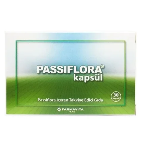Farmavita Passiflora Supplementary Food 30 capsules