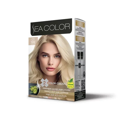Набор красок Sea Color 0.1 платиновый желтый