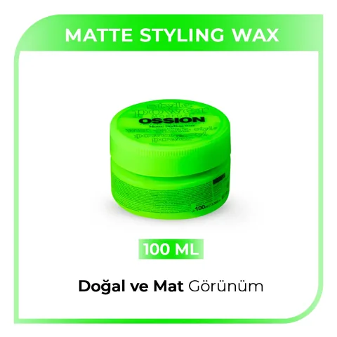Ossion Hair Styling Matte Wax 100 ml