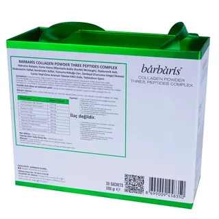 Порошок коллагена с комплексом из трех пептидов 30 саше от Barbaris
