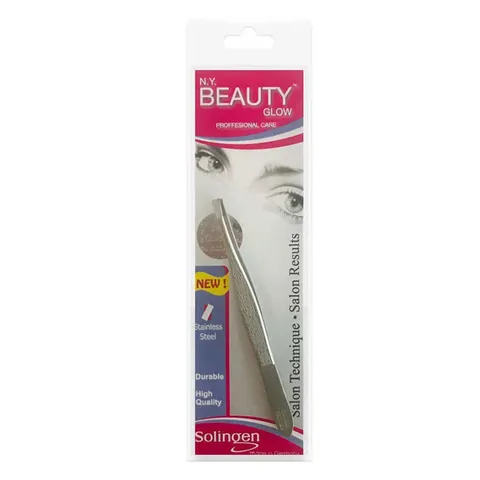 NY Beauty Präzisionspinzette 002 - Perfekt für das Formen von Augenbrauen