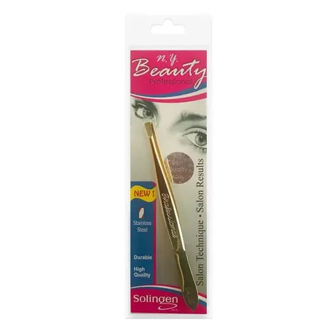 NY Beauty Gold Präzisionspinzette für makellose Augenbrauen 003