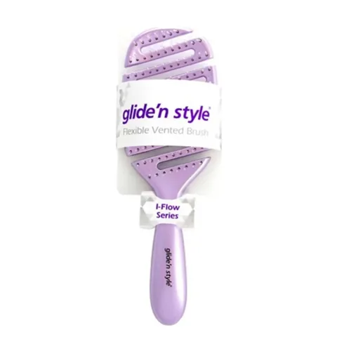 Gliden Style Elastic Channeled Hair Brush