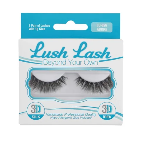 Накладные ресницы Lush Lash 3D из шелка Adore