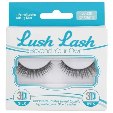 Шелковые ресницы Lush Lash 3D Драматичные Lu - 628 от Lush Lash