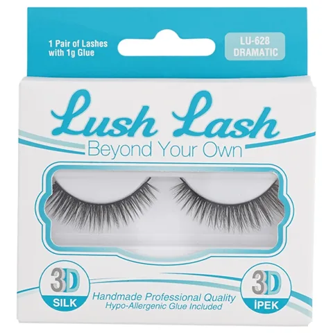 Шелковые ресницы Lush Lash 3D Драматичные Lu - 628 от Lush Lash