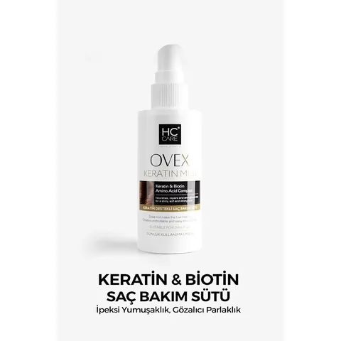 Hc Care Ovex Keratin & Biotin Hair Care Milk 150 ml