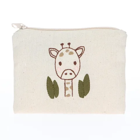 Kedv Giraffe Embroidered Wallet