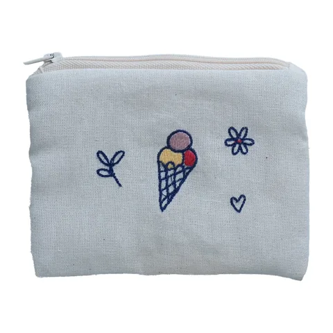 Kedv Ice Cream Embroidered Small Bag