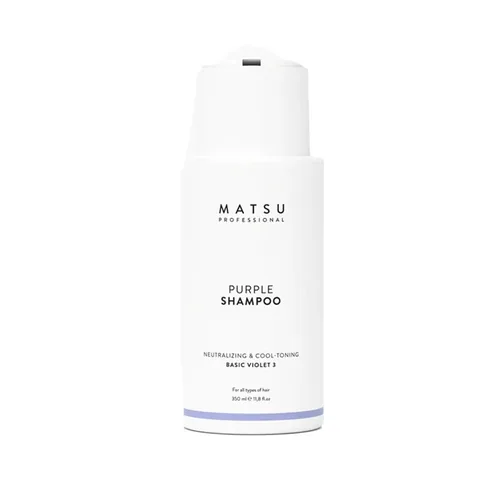 Matsu Lila Shampoo 350ml - Haarpflege gegen Gelbstich