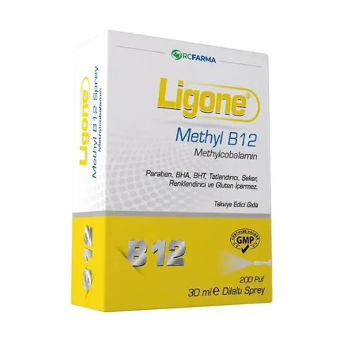 Ligone ليجون ميثيل ب12 ميثيل كوبالامين مكمل غذائي بخاخ تحت اللسان 30 مل