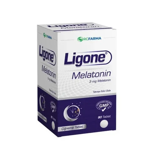 Ligone Melatonin 3mg Schlafhilfe - 90 Tabletten für erholsamen Schlaf