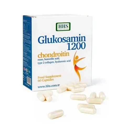 HHS Glucosamin 1200 - Gelenkgesundheit - 60 Kapseln