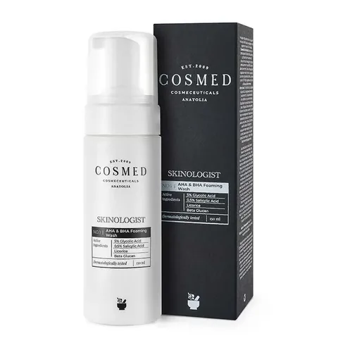 Cosmed Skinologist AHA BHA Schaumreiniger 150ml