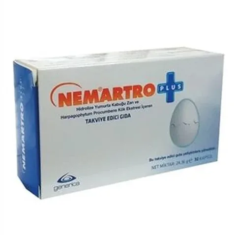 NemArtro Plus 30 Kapseln - Nahrungsergänzungsmittel für Gelenk- und Knochengesundheit