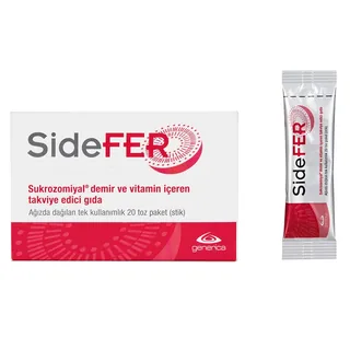 Sidefer Sucrosomial Iron and Vitamin 20 Powder Packet