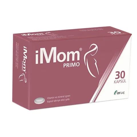 iMom Primo 30 Kapseln - Premium Pränatalvitamine für Mütter