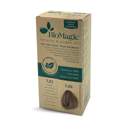 Biomagic Haarfarbe No. 7.03 - Lebendig & Langanhaltend