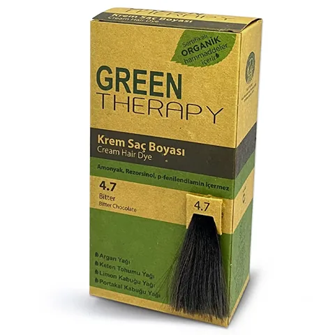 Green Therapy صبغة الشعر كريم العلاج الأخضر 4.7 مر