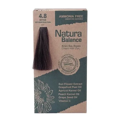 Крем-краска для волос Natura Balance Горький 4.8 1 шт