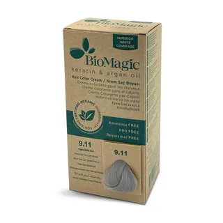 Biomagic Hair Dye Intense Ash Blonde No: 9.11