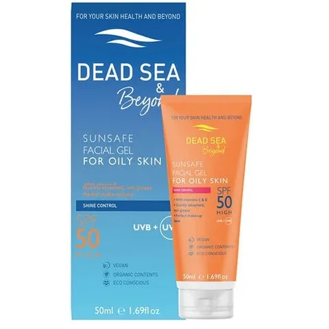 Гель для защиты от солнца SPF 50 без масла 50 мл от Dead Sea Spa Magik