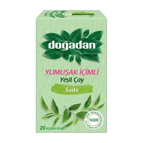 Doğadan دوغادان مشروب غازي شاي أخضر 20 ق