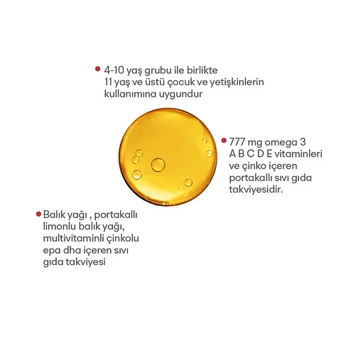 زيت السمك أوميغا 3 150 مل من أو تي سي إسطنبول إيلاج OTC İstanbul İlaç