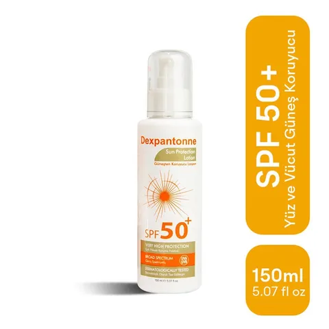 OTC İstanbul İlaç Dexpantonne Spf50+ Sunscreen Lotion 150 ml