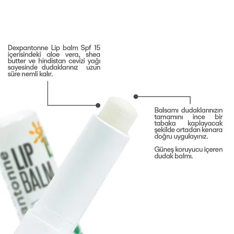 بلسم الشفاه دكسپانتون SPF15 4.7 غرام من أو تي سي إسطنبول إيلاج OTC İstanbul İlaç
