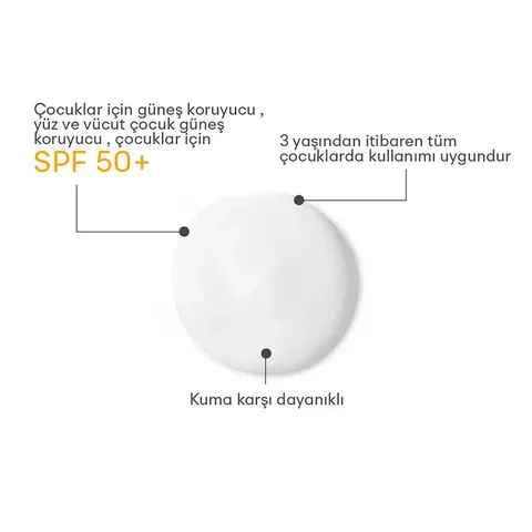 OTC İstanbul İlaç Dexpantonne Kids Spf50+ Children's Sunscreen Lotion 150 ml