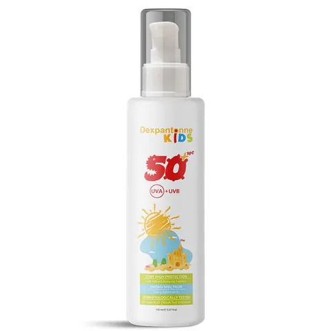 Дексапантен Kids SPF50+ солнцезащитный лосьон для детей 150 мл от OTC İstanbul