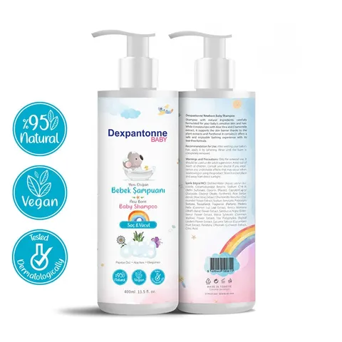 Dexpantonne 400ml Babyshampoo für Neugeborene - Sanft &amp; Sicher
