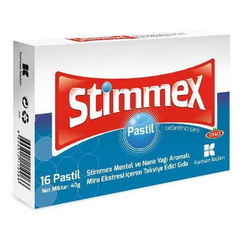 Леденцы Otacı Herb Stimmex 16 шт