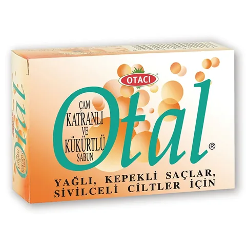 صابون قطران الصنوبر والكبريت 80 غ من اوتاسي Otacı