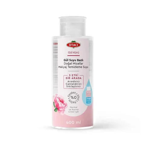 Otacı Rosenwasser natürliche micellare Make-up Entferner 400ml