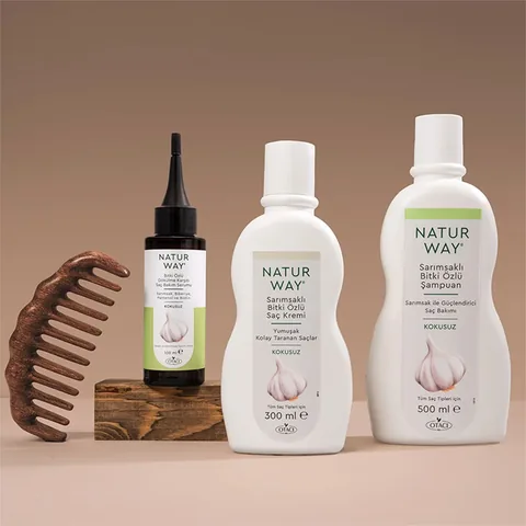 Otacı Naturway Fragrance-Free Garlic and Herbal Extract Hair Conditioner 300 ml
