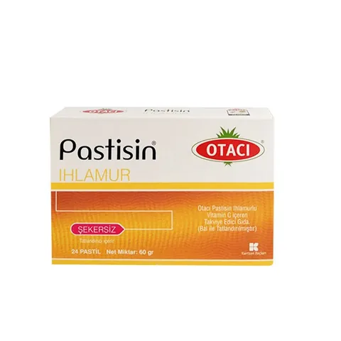 Леденцы с липовым медом Otacı Pastisin 24 шт