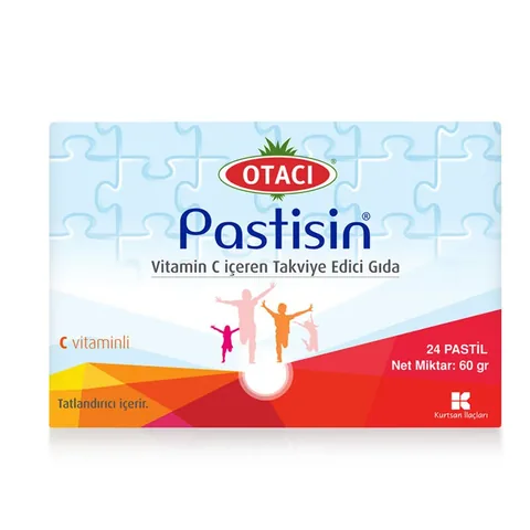 Otaci Pasticin Food Supplement Containing Vitamin C 24 pastilles