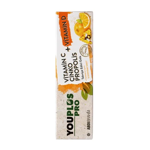 Youplus Pro Vitamin C Zinc Propolis Supplementary Food 15 tablets