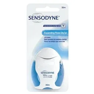 Sensodyne خيط سنسوداين للعناية الكاملة خيط تنظيف الأسنان اللطيف