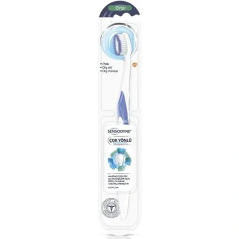 Sensodyne Medium Zahnbürste für empfindliche Zähne und Zahnfleisch