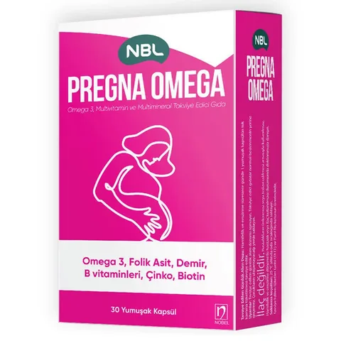 NBL Pregna Omega3 Multivitamin & Mineral 30 Weichkapseln
