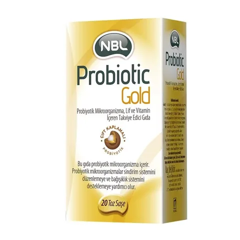 NBL Probiotisches Gold Nahrungsergänzungsmittel für die Verdauungs